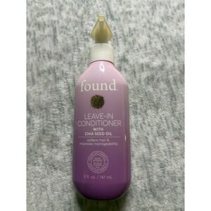 Found Leave In Conditioner With Chia SeedOil 5Oz Color Safe Formula Softens Hair